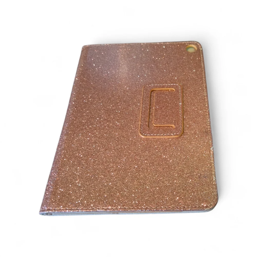 Ipad Mini Glittery Rose Gold Tablet Case